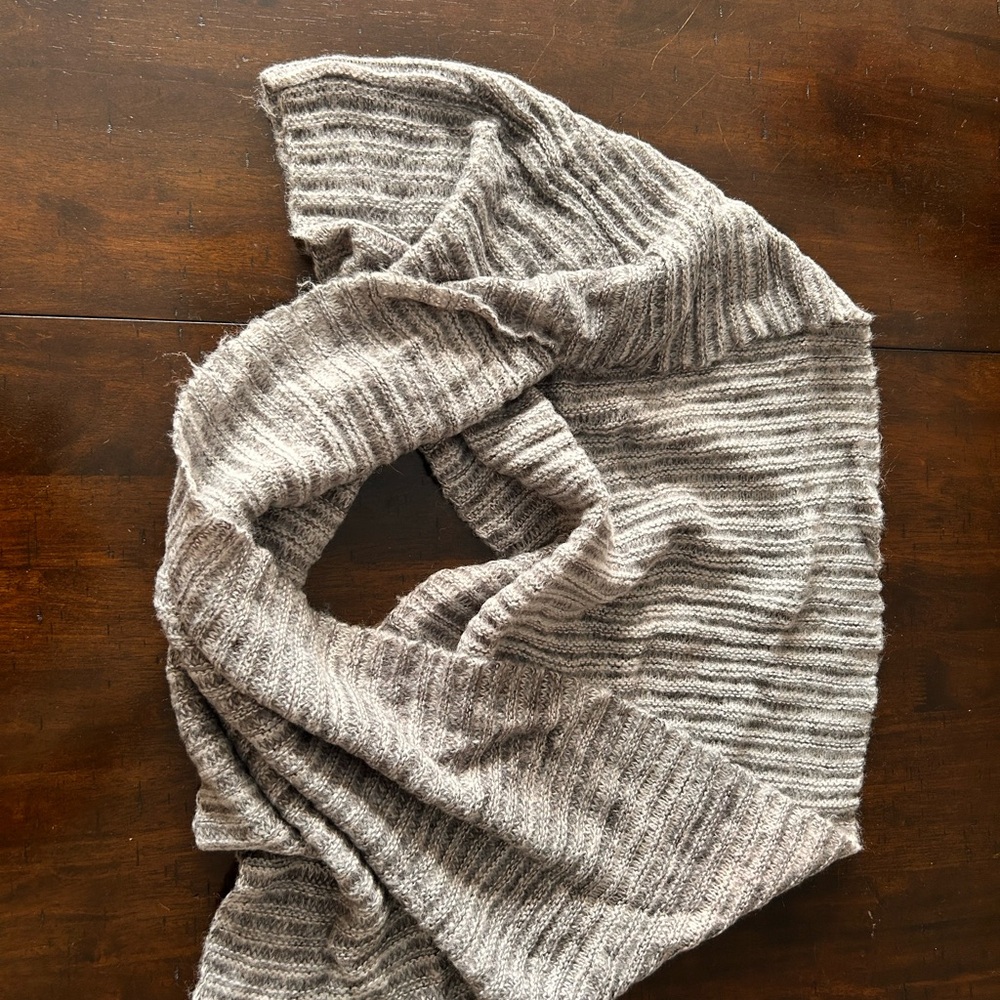 Cozy Striped Infinity Scarf